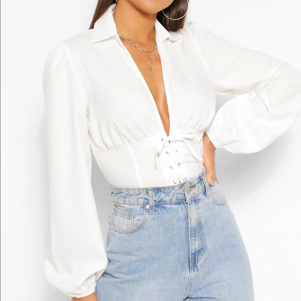 Boohoo long sleeve top